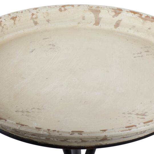 27" Iron & Pine Farmhouse Accent Table
